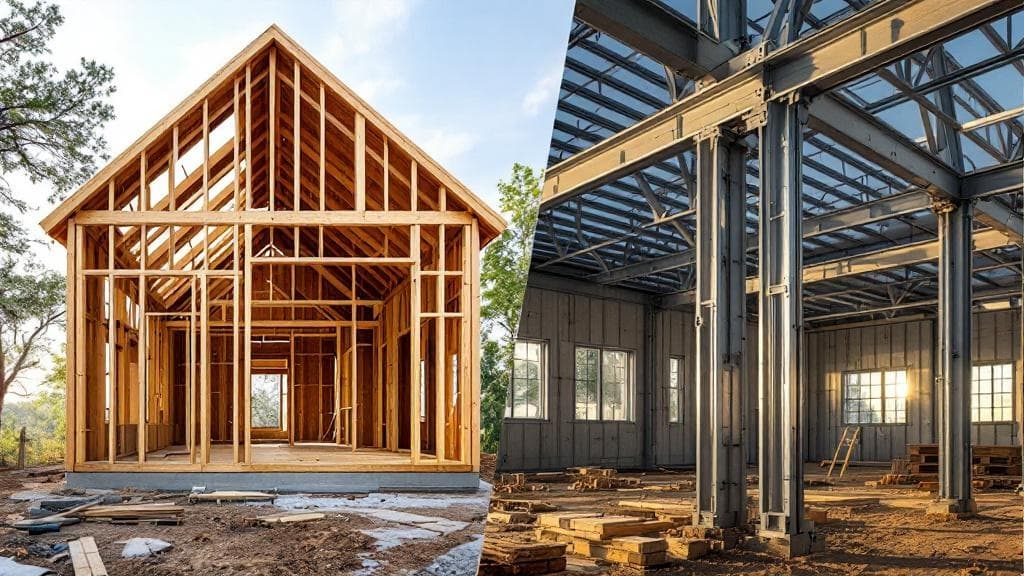 木造住宅vs鉄骨住宅|施工実務からの比較ポイント